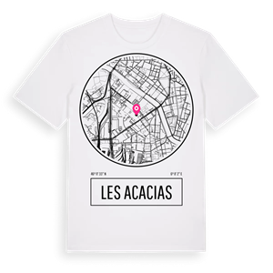 Les Acacias t-shirt – ekologisk bomull t-shirt från Pinshirt