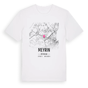 Meyrin karta t-shirt – ekologisk bomull t-shirt från Pinshirt