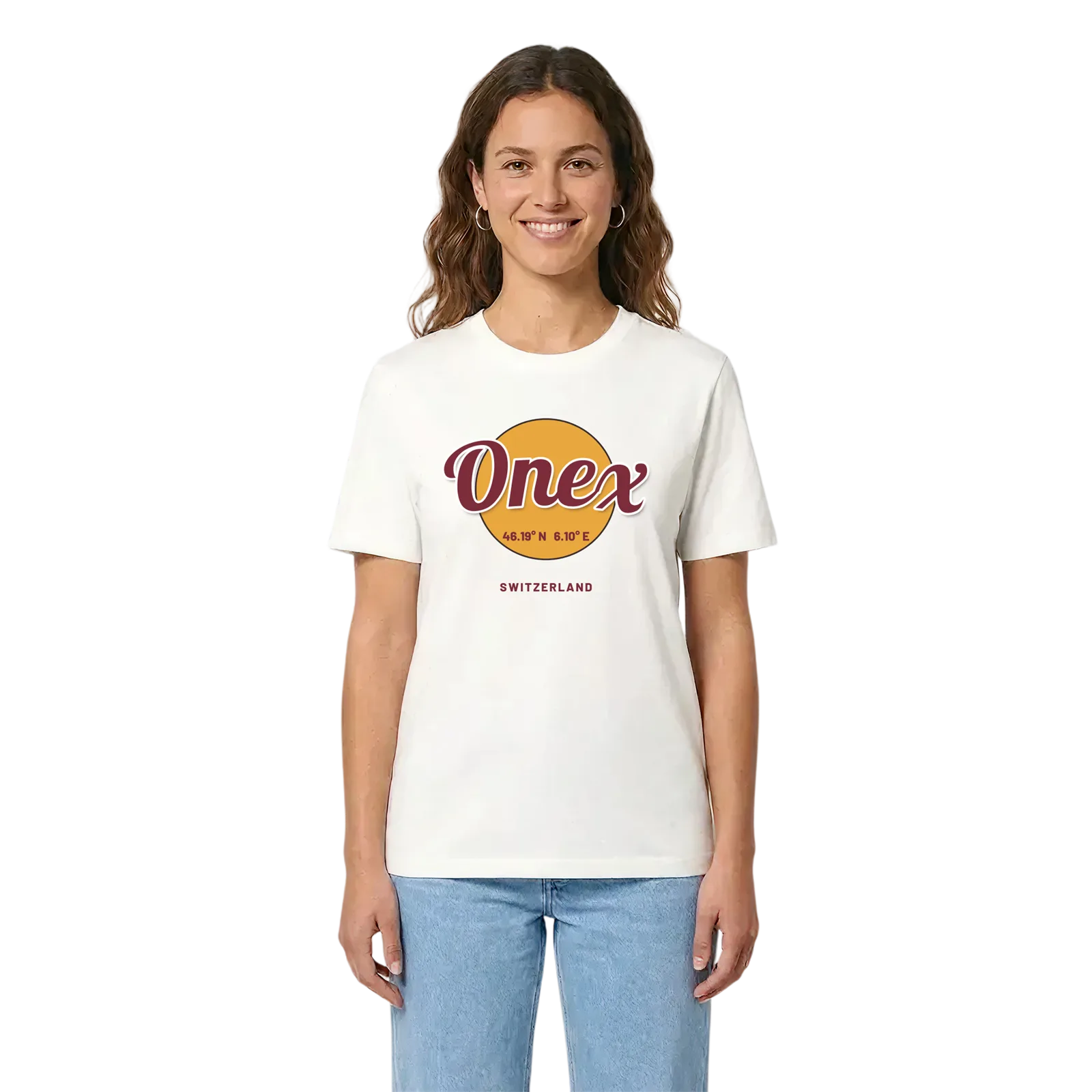 Onex cirkel t-shirt – White, i miljö