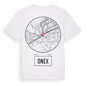 Onex t-shirt – ekologisk bomull t-shirt från Pinshirt