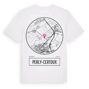 Perly-Certoux t-shirt – ekologisk bomull t-shirt från Pinshirt