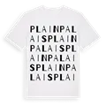 Plainpalais ordlek t-shirt