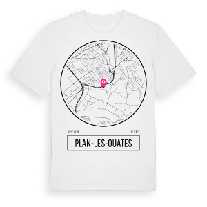Plan-les-Ouates t-shirt – ekologisk bomull t-shirt från Pinshirt