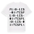 Plan-les-Ouates ordlek t-shirt