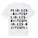 Plan-les-Ouates ordlek t-shirt