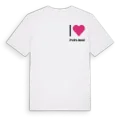 Jag älskar Puplinge t-shirt litet tryck
