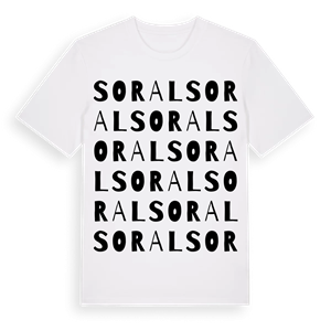 Soral ordlek t-shirt – ekologisk bomull t-shirt från Pinshirt
