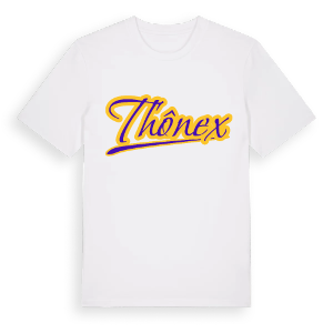 Thônex baseball t-shirt – ekologisk bomull t-shirt från Pinshirt