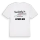 Någon i Fevzi Çakmak Mahallesi älskar mig t-shirt