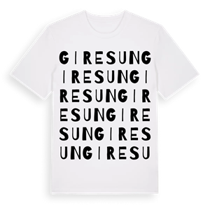 Giresun ordlek t-shirt – ekologisk bomull t-shirt från Pinshirt