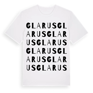 Glarus ordlek t-shirt – ekologisk bomull t-shirt från Pinshirt