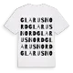 Glarus Nord ordlek t-shirt