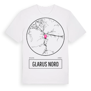 Glarus Nord t-shirt – ekologisk bomull t-shirt från Pinshirt