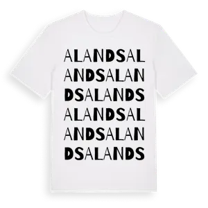 Alands ordlek t-shirt – ekologisk bomull t-shirt från Pinshirt
