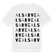 Alsarve ordlek t-shirt