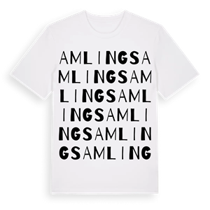 Amlings ordlek t-shirt – ekologisk bomull t-shirt från Pinshirt