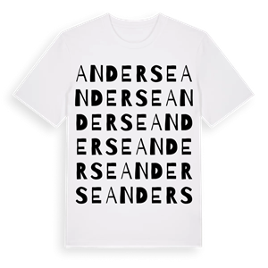 Anderse ordlek t-shirt – ekologisk bomull t-shirt från Pinshirt