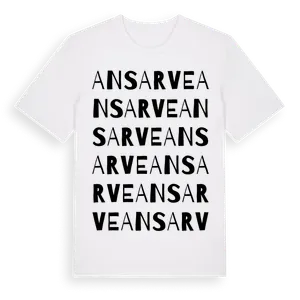 Ansarve ordlek t-shirt – ekologisk bomull t-shirt från Pinshirt