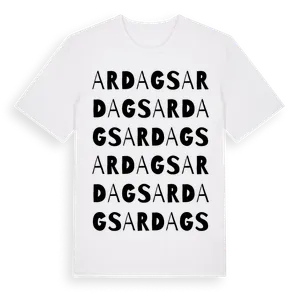 Ardags ordlek t-shirt – ekologisk bomull t-shirt från Pinshirt