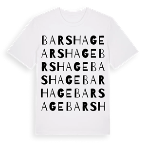 Barshage ordlek t-shirt – ekologisk bomull t-shirt från Pinshirt