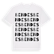 Bendes ordlek t-shirt