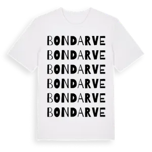 Bondarve ordlek t-shirt – ekologisk bomull t-shirt från Pinshirt