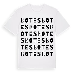 Botes ordlek t-shirt – ekologisk bomull t-shirt från Pinshirt