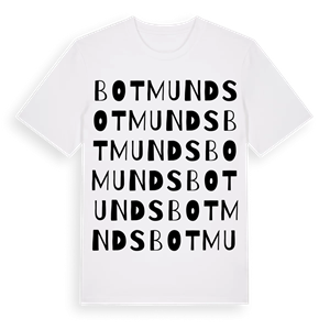 Botmunds ordlek t-shirt – ekologisk bomull t-shirt från Pinshirt