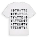 Botvatte ordlek t-shirt