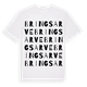 Bringsarve ordlek t-shirt