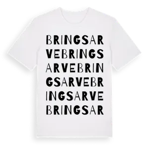 Bringsarve ordlek t-shirt – ekologisk bomull t-shirt från Pinshirt