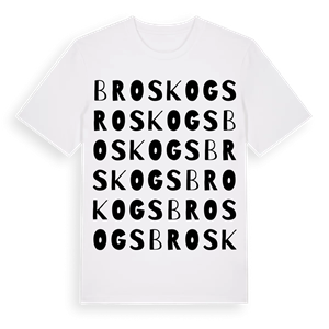 Broskogs ordlek t-shirt – ekologisk bomull t-shirt från Pinshirt