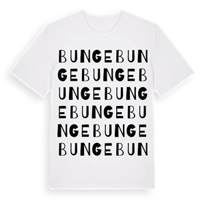 Bunge ordlek t-shirt – ekologisk bomull t-shirt från Pinshirt