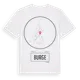 White t-shirt med Burge t-shirt