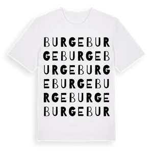 Burge ordlek t-shirt – ekologisk bomull t-shirt från Pinshirt