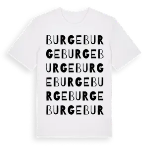 Burge ordlek t-shirt – ekologisk bomull t-shirt från Pinshirt