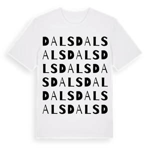 Dals ordlek t-shirt – ekologisk bomull t-shirt från Pinshirt