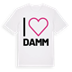 Jag älskar Damm t-shirt stort tryck