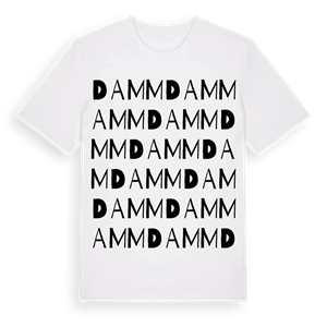 Damm ordlek t-shirt – ekologisk bomull t-shirt från Pinshirt