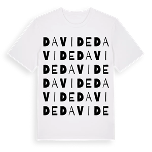 Davide ordlek t-shirt – ekologisk bomull t-shirt från Pinshirt