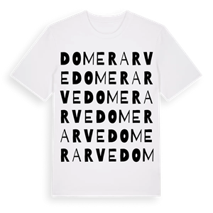 Domerarve ordlek t-shirt – ekologisk bomull t-shirt från Pinshirt