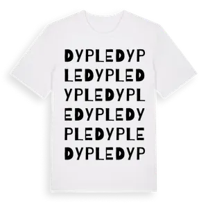 Dyple ordlek t-shirt – ekologisk bomull t-shirt från Pinshirt