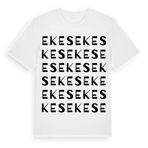 Ekes ordlek t-shirt – ekologisk bomull t-shirt från Pinshirt