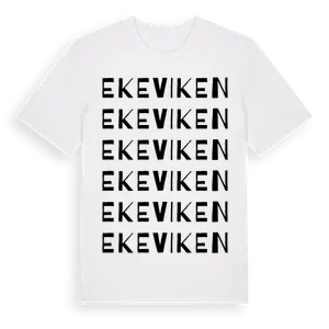 Ekeviken ordlek t-shirt – ekologisk bomull t-shirt från Pinshirt