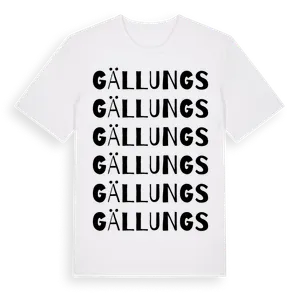 Gällungs ordlek t-shirt – ekologisk bomull t-shirt från Pinshirt