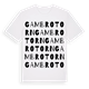 Gambrotorn ordlek t-shirt