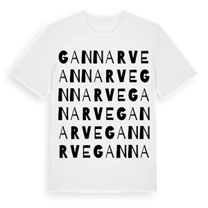 Gannarve ordlek t-shirt – ekologisk bomull t-shirt från Pinshirt