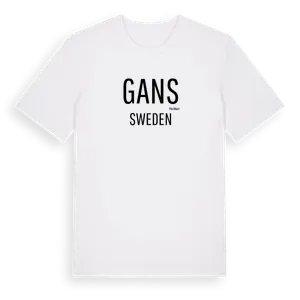 Gans i Sverige t-shirt – ekologisk bomull t-shirt från Pinshirt