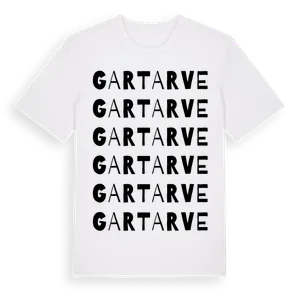 Gartarve ordlek t-shirt – ekologisk bomull t-shirt från Pinshirt