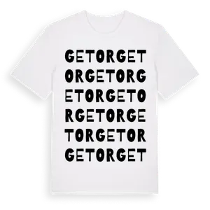 Getor ordlek t-shirt – ekologisk bomull t-shirt från Pinshirt